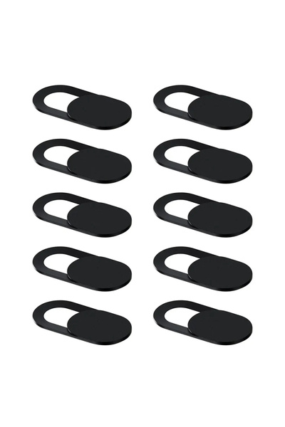 Choice 10 قطع 10 قطع الهاتف المحمول الكمبيوتر المحمول عدسة أمامية ملصق مانع الخصوصية كاميرا مكافحة التطفل واقية Co