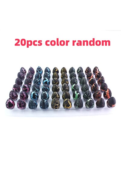 Choice 20pcs color random 10pcs Water Raised Eggs Soaked in Water to Hatch Dinosaur Eggs Animal Model Educa
