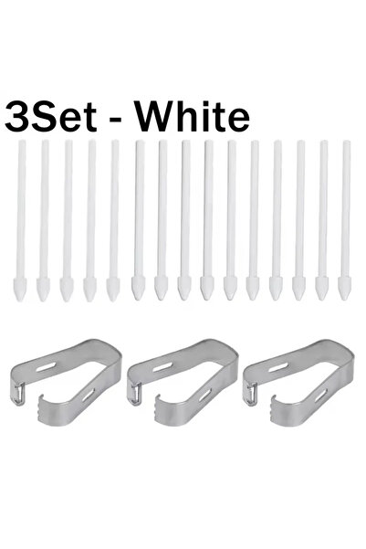 Choice 3Set-White Replacement Pencil Tip for S Pen Tab S9 S23 Pencil Titanium Alloy Metal Spare Nib ...