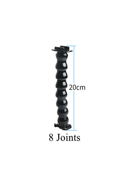 Choice ذراع 8 مفاصل فكين مرنة حامل تثبيت قابل للتعديل على شكل عنق الإوزة لكام...