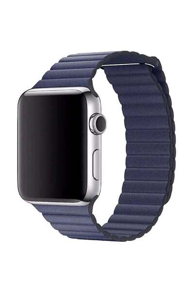 Generic سوار بديل لساعة Apple Watch Series 3/2/1 - أزرق