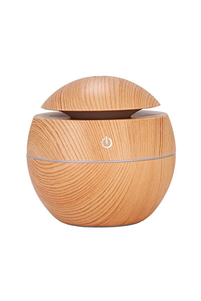 Choice مرطب هواء كهربائي صغير بحبيبات خشبية بلون 1، بخاخ ضباب بارد بمنفذ USB، عطر عطري