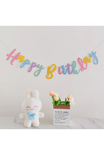 Choice لافتة أخرى من الماكارون المتصل، لافتة أعياد ميلاد للبنات، خلفية جدارية لحفلة عيد ميلاد