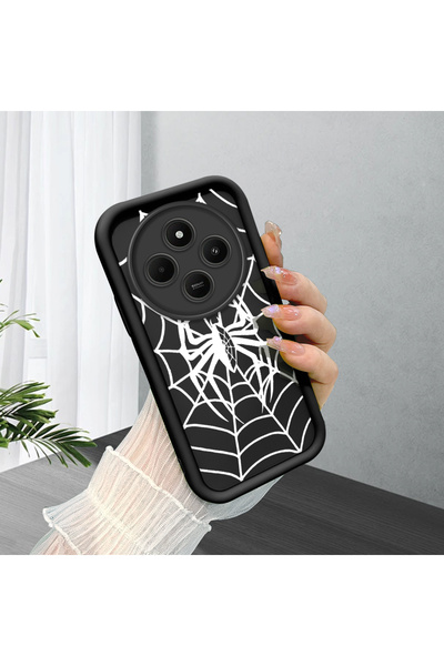 Hontinga حافظة هاتف بسيطة مضادة للسقوط من السيليكون الناعم باللون الأسود متوا...