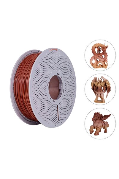 Choice خيوط طباعة ثلاثية الأبعاد بتدرج لوني واقعي من بامبو لاب، وزن 1 كجم | تدرج لوني واقعي من الخشب