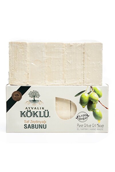 Köklü Zeytincilik Ayvalık Zeytinyağlı Klasik Köy Tipi Sabun 1 kg