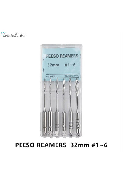 choice2 Peeso 32 مم 1-6 6 قطع/صندوق محرك أسنان يستخدم بوابات لب الأسنان مثقاب...