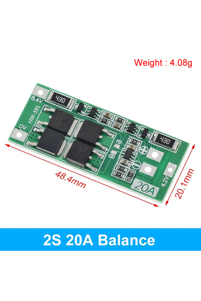 Choice11 1 قطعة لوحة التوازن 1/5/10 قطع 2S 20A 7.4V 8.4V 18650 لوحة حماية بطا...