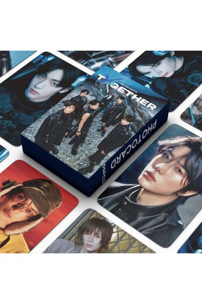 Kpop Dünyasi TXT '' The Star Chapter : TOGETHER '' Çift Yön Baskılı Lomo Card...