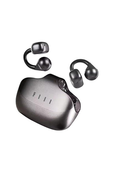 FIIL Atom Wireless Ear Clip Headphones – Bluetooth 5.4 Earbuds with 36-Hour Battery Life (Gray)