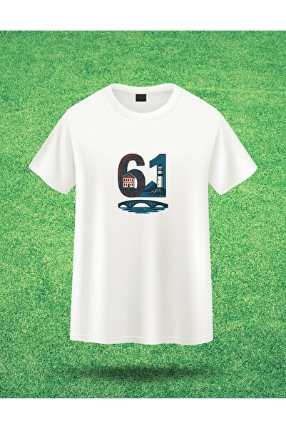 karaoğlu 61 تربزون مطبوع تي شيرت