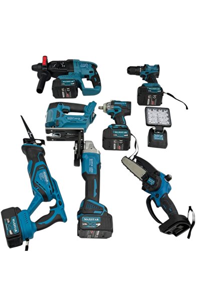 Maxstar PROFOSYONEL 8 Lİ SET MATKAP TAKIMI