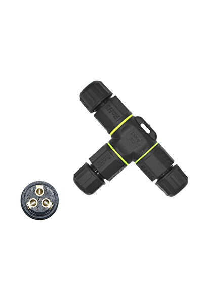 Choice12 موصل كهربائي مقاوم للماء ذو طرف لولبي ثنائي/ثلاثي/رباعي/خماسي الأطرا...