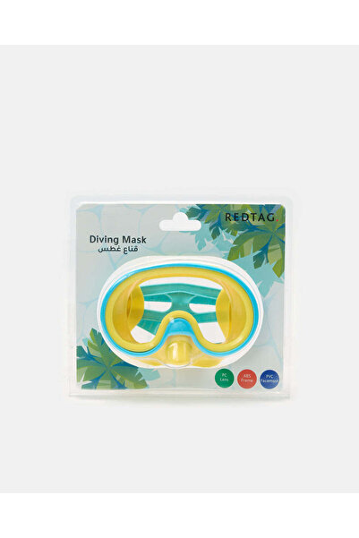 REDTAG قناع الغوص الأزرق والأصفر