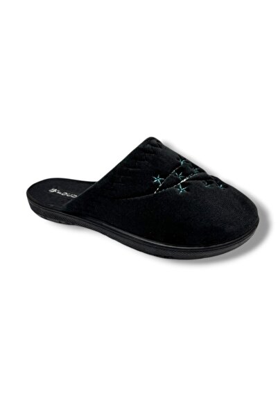 Cakgo Papuci de casă pentru femei Focux 218-26 cu model de flori în formă de ...