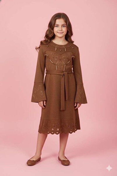 Lider فستان بناتي بحزام