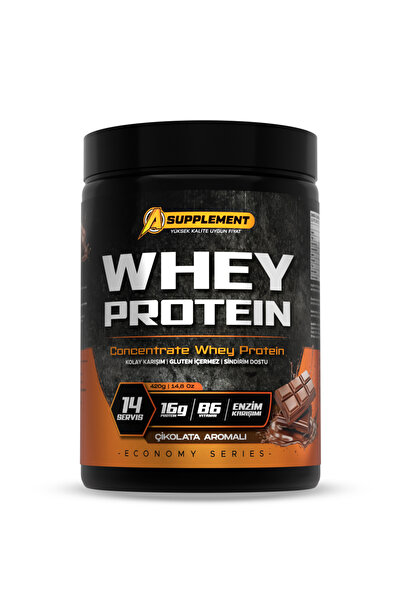 A supplement Whey Protein Ekonomi Serisi 420 gr– Çikolata Aromalı | 14 Servis
