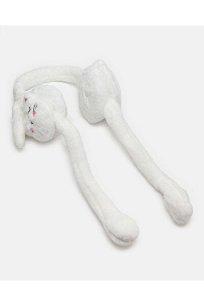 REDTAG سدادات أذن مزخرفة باللون الأبيض للبنات