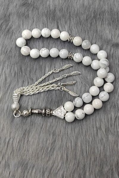 Chavin Ροζάριο επιχρυσωμένο με πέτρα Χαβλίτ ev67