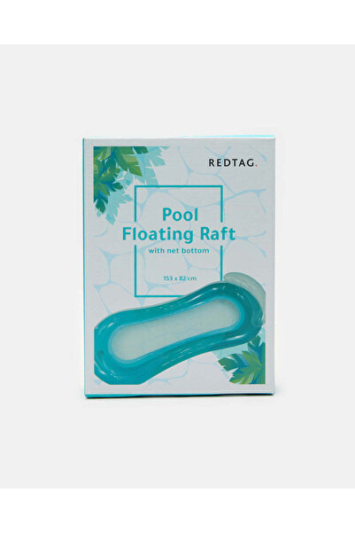 REDTAG طوف عائم لامع أخضر اللون مع قاع شبكي