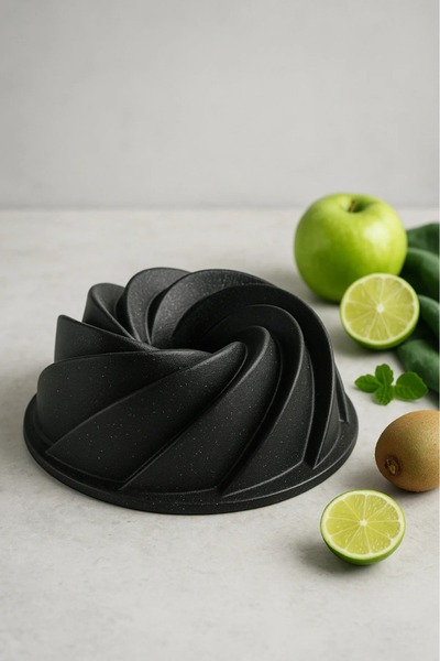 ROYALGROSS Wind Rose Cast Granite Cake Mold 26cm