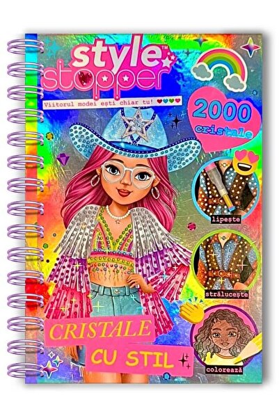 Editura Flamingo Junior Cristale cu stil. Activitati cu cristale si carte