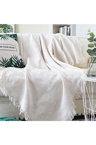 Generic Leon Home 3-Seater Super Stretch Jacquard Sofa Cover 130-180cm - Off-...