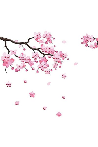 Yash Decorative sticker model AN 3027 Pink flowers, 50 cm x 70 cm