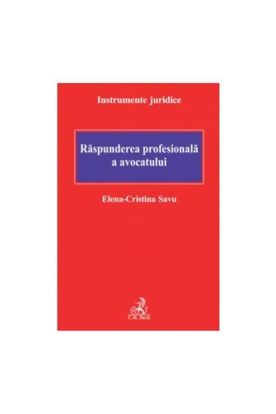 Editura CH Beck Lawyer's professional liability, Elena-Crist