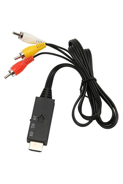 Temiz Pazar 4875 محول HDMI إلى RCA AV 4K30 هرتز