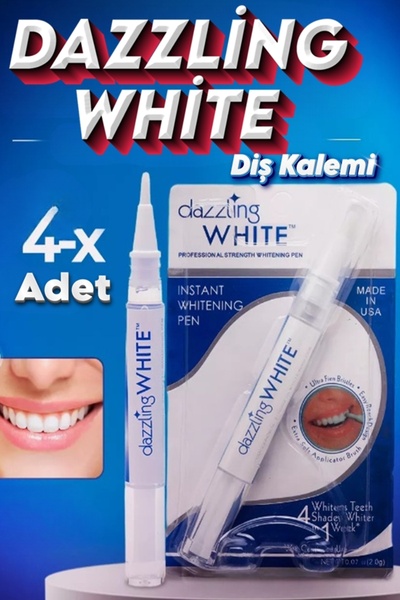 xolo 4 Adet Dazzling Diş Beyazlatma Kalemi USA No1