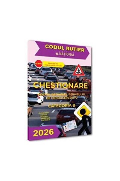 Editura National Questionnaires for obtaining a driving license