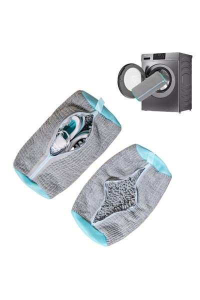 elfnur Shoe Washing Machine Bag Dryer Nets Cleaning Bags for Sneakers 360° De...