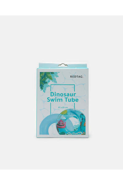 REDTAG Blue Dino Tropical Swim Ring
