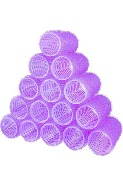 DOMEET مجموعة بكرات شعر ذاتية الإمساك مكونة من 15 قطعة