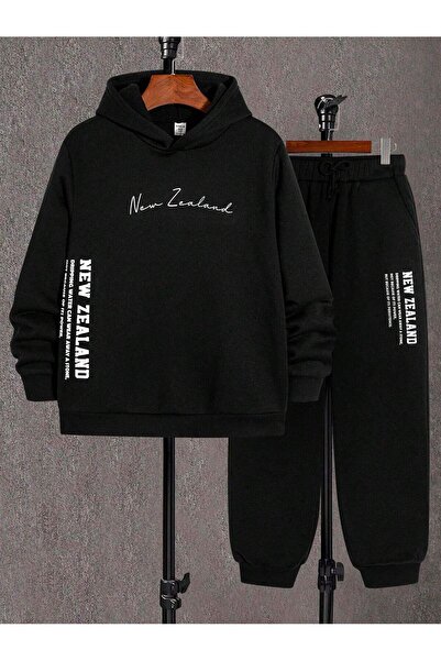 SVART WEAR Noua Zeelandă cu imprimeu Set de 2 piese pentru copii, costum de s...