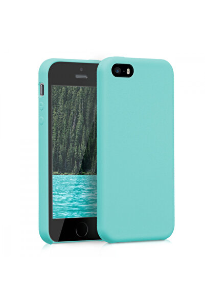 KWmobile Carcasă pentru Apple iPhone 5 / iPhone 5s / iPhone SE, silicon, verd...
