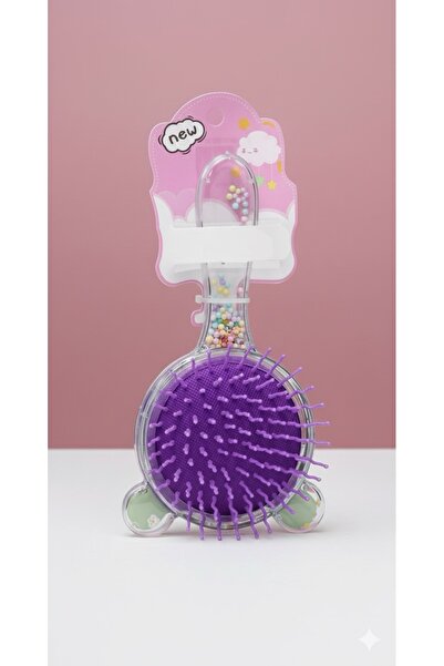 Minia مشط ملون لا يسبب الألم لتفتيح شعر الأطفال