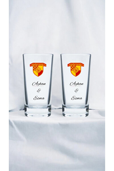 Broşürevim Kişiye Özel Tasarım İsim Baskılı Rakı Limonata Meşrubat Bardağı 2 ...