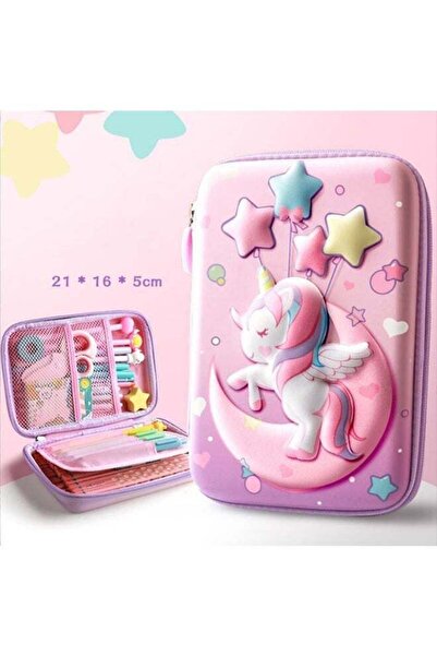 Arabest Large Capacity Unicorn Pencil Case for Girls, Gift for Teenage Girls