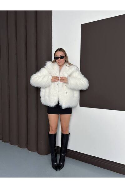 Haklife Yılbaşı Özel Seri Simli Kürk