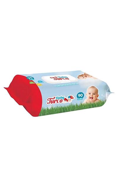 Baby Turco 90 Li Wet Towel Blue