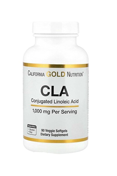 California Gold Nutrition CLA 1,000 mg – 90 Veggie Softgels | Weight Management & Fat Support