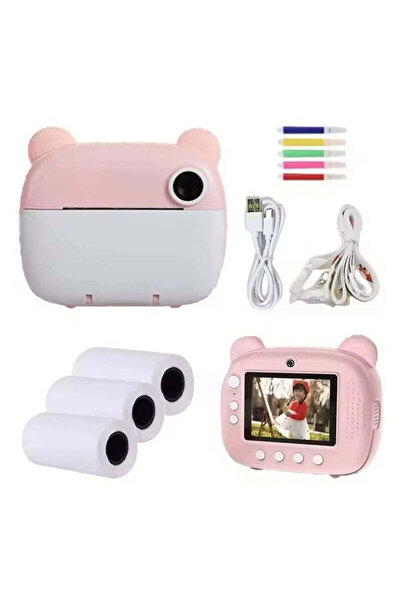 Tenzo Kids Instant Print Camera 24 MP, 2.4" Screen - Pink or Blue