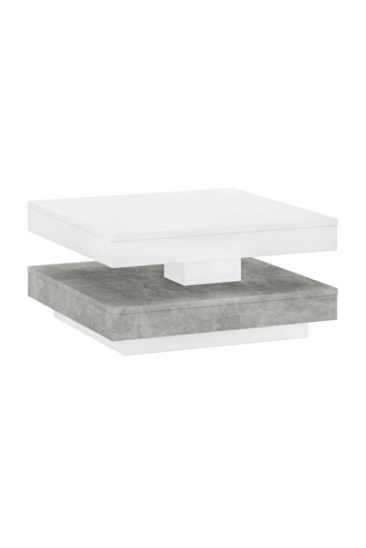 DacEnergy Coffee table, white / concrete, MANDY
