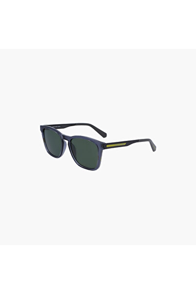 Calvin Klein Jeans 53 MM Green Square Sunglasses | CKJ22642S
