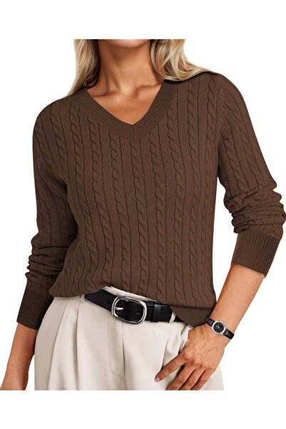 youknitwear you Γυναικείο πουλόβερ Riviera V-Neck