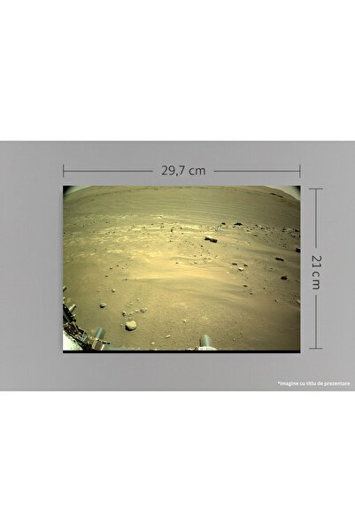 VreauPoster Poster A4 Mars Perseverance Rover, Navcam Sol 135, NASA Space Pho...