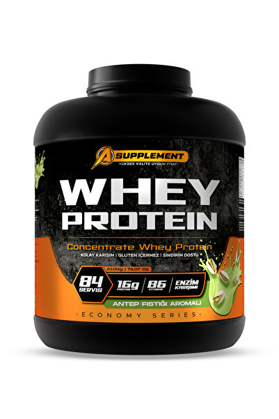 vingpro Whey Protein Ekonomi Serisi 2100 gr– Antep fıstığı Aromalı | 84 Servis