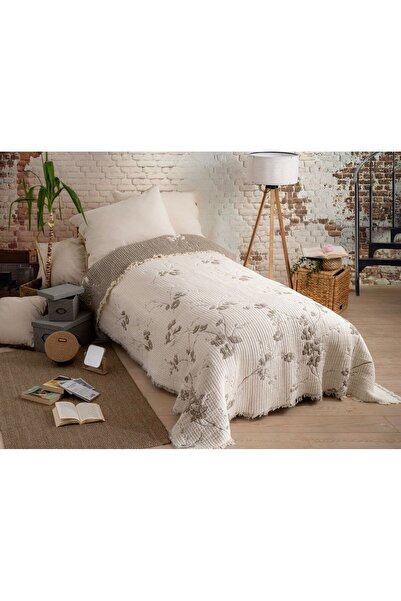 Peshtemalsan TEK KİŞİLİK 9 KATLI %100 PAMUK 180x220 MÜSLİN YORGAN YATAK MİMOZ...